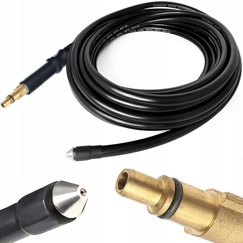 foto del prodotto tubo pulizia fognature 20m compatibile con lavor nuovo tipo , parkside phd