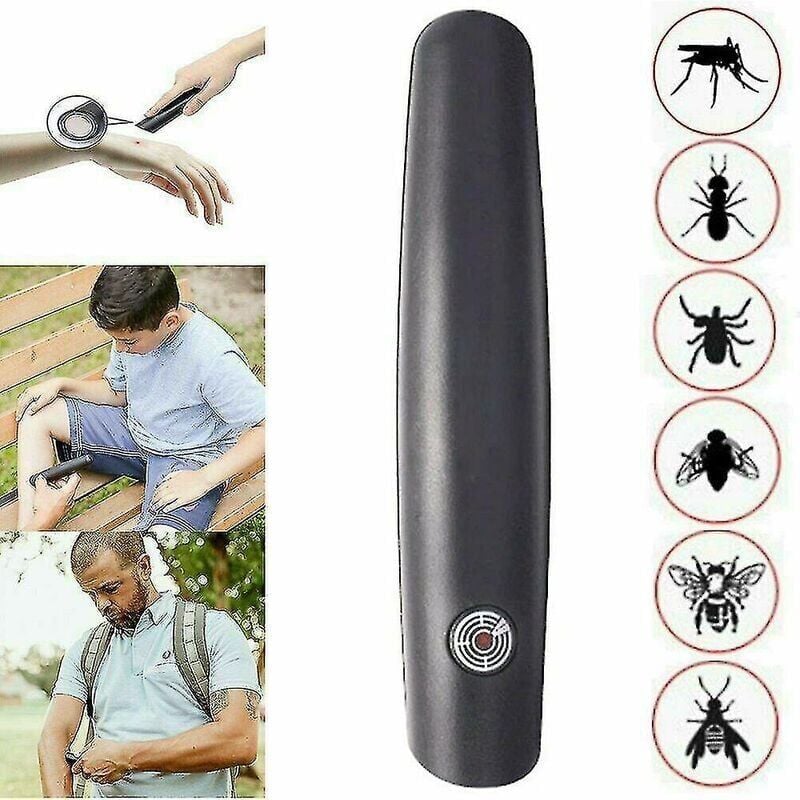 foto del prodotto penna antiprurito, punture di zanzara, sollievo, puntura, penna di soccorso, insetto, dispositivo antiprurito, repellente per insetti 