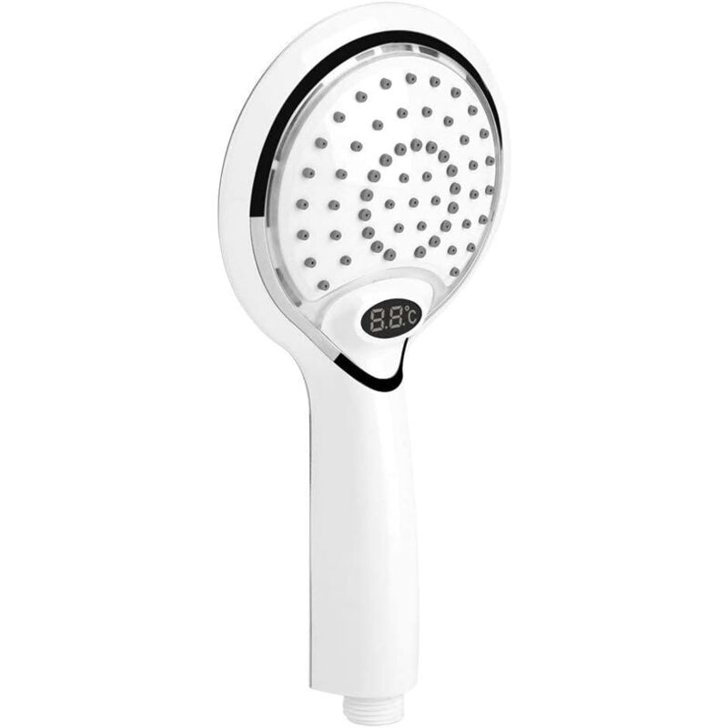 immagine 0 del prodotto alovez soffione doccia a led a 3 colori per bagno, soffione doccia con display digitale della temperatura