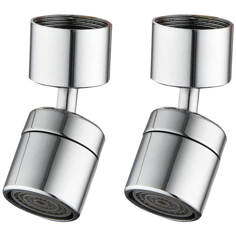 foto del prodotto alovez confezione da 2 ugelli per rubinetto da cucina, filtro universale anti schizzi, risparmio idrico
