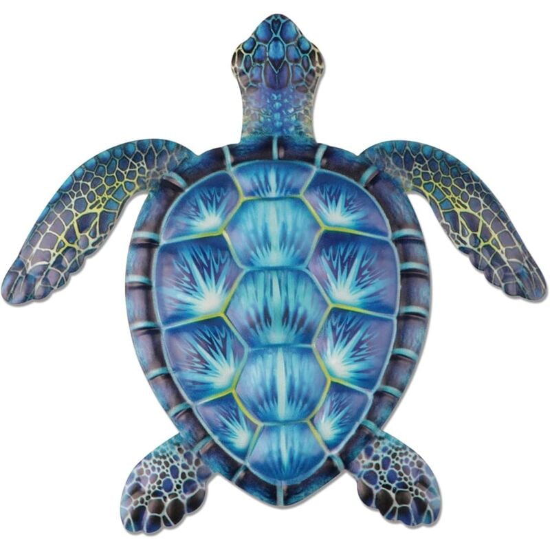 foto del prodotto bebusingoto decorazione da parete a forma di tartaruga in metallo, per casa, camera da letto, soggiorno, ufficio, giardino, recinzioni, acquario,