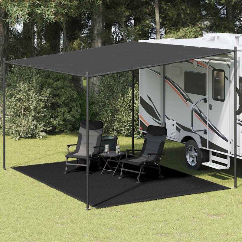 foto del prodotto furniture limited tappeto da tenda 300x400 cm nero