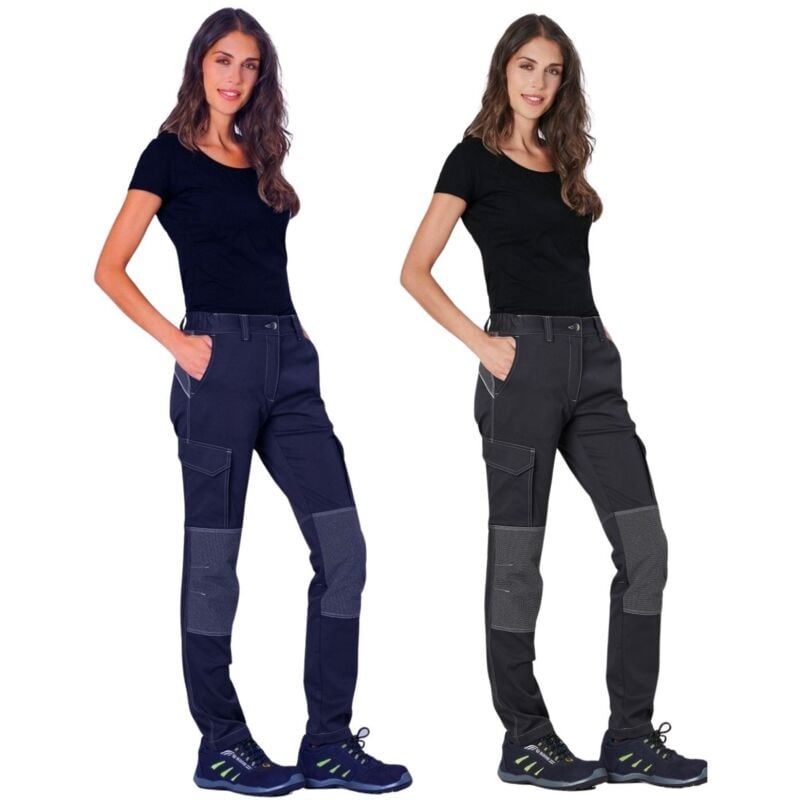 foto del prodotto pantaloni da lavoro da donna siggi sirio grigio xs