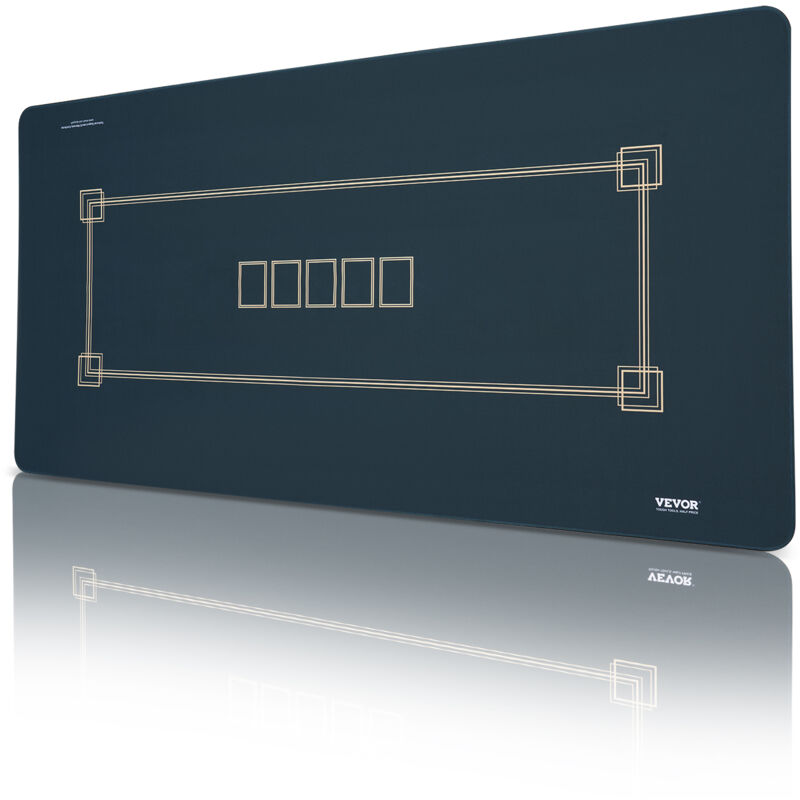 foto del prodotto tappetino per poker piano tavolo da poker, tappetino poker 180x90 cm, 6 8 giocatori, piano tavolo da poker pieghevole con borsa per trasporto,