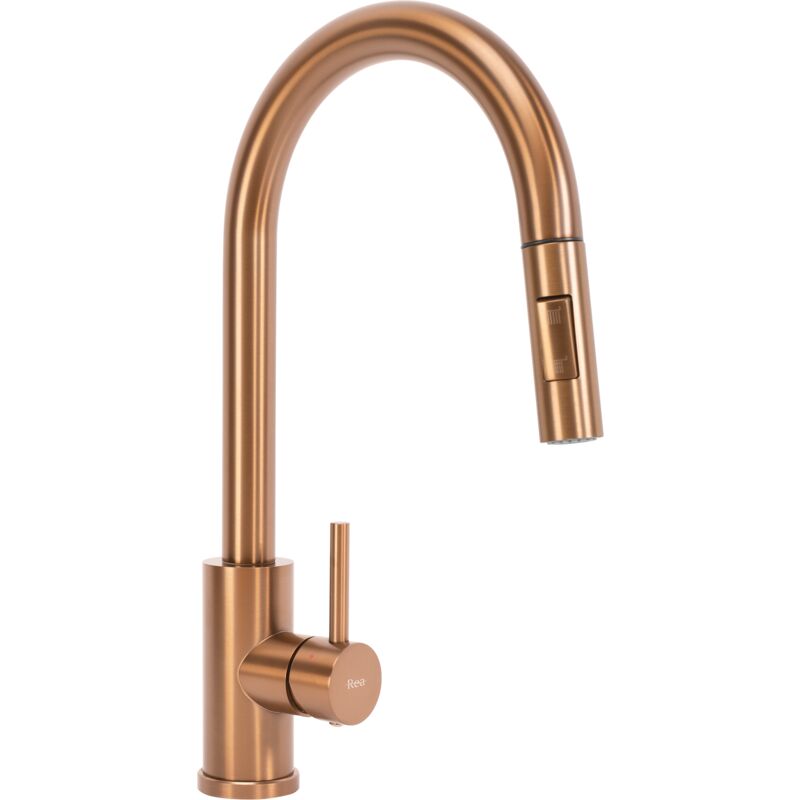 foto del prodotto rubinetto da cucina rea fresh brush copper