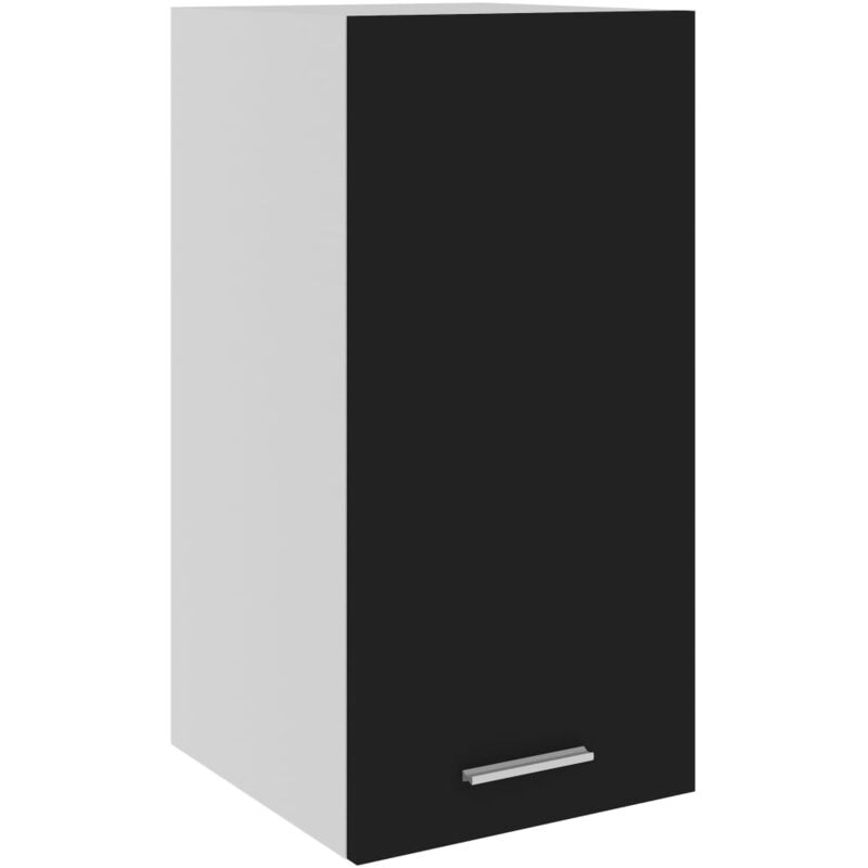 foto del prodotto furniture limited mobile pensile lyon nero 29,5x31x60 cm in