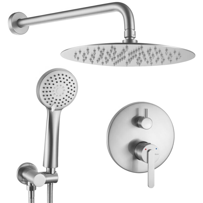 foto del prodotto set doccia da incasso rea ontario brush nickel