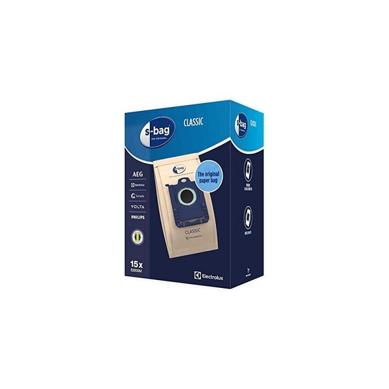 foto del prodotto lotto di 15 sacchetti s bag per aspirapolvere electrolux 9001688002