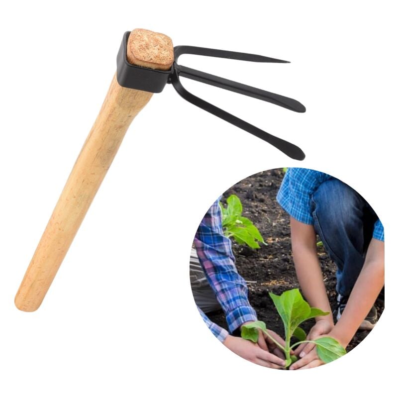 foto del prodotto kzq rastrello da giardino, rastrello da scavo, attrezzi da giardinaggio, attrezzi da scavo, rastrello da giardino pesante, attrezzi per la