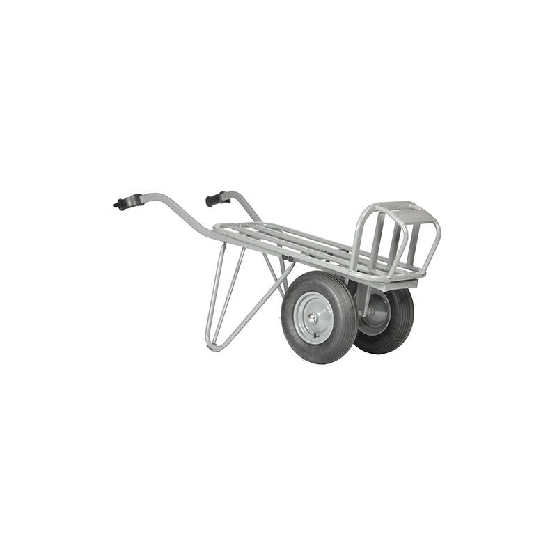foto del prodotto carriola da cantiere rinforzata ruote antiforatura 250 kg 13556