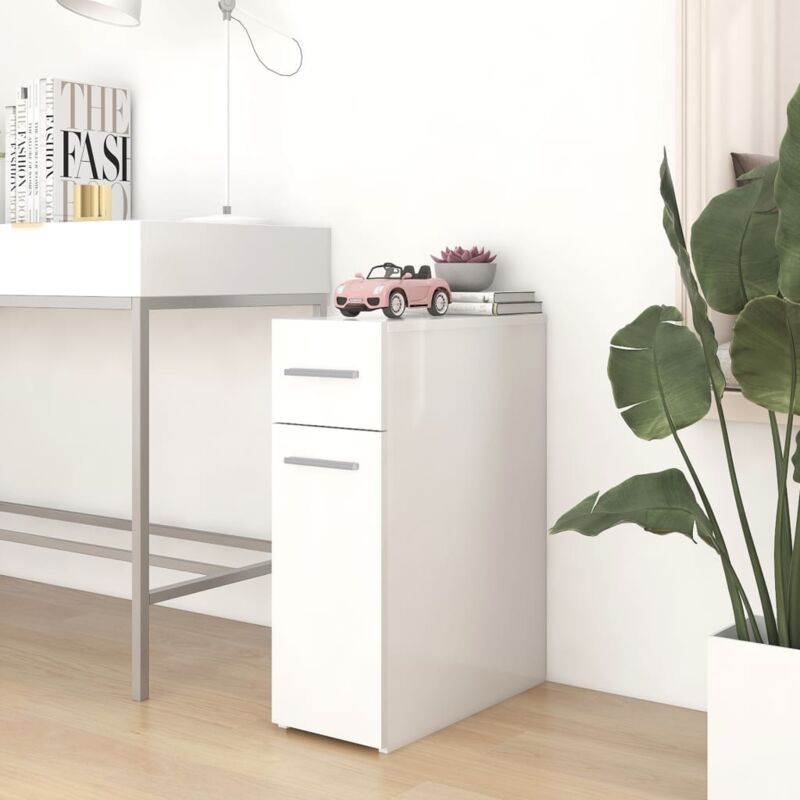 foto del prodotto furniture limited armadietto da farmacia bianco 20x45,5x60 cm