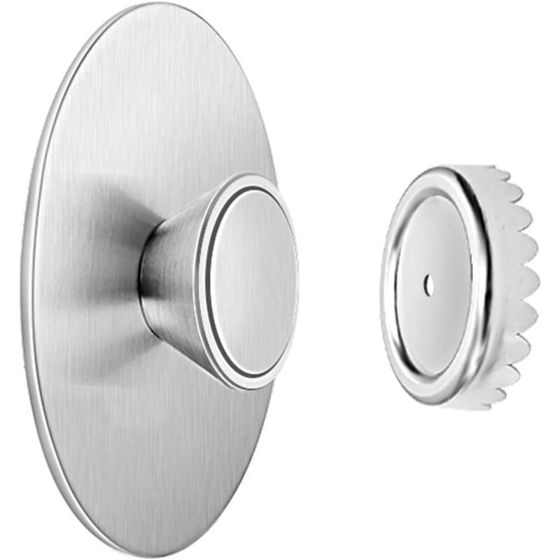 foto del prodotto magnetic soap dish with suction cup, magnetic soap dish with stainless steel, wall mount, for bathtub, bathroom