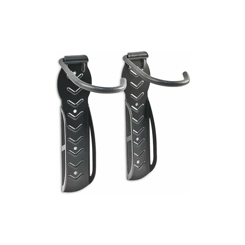foto del prodotto 2 pieces bike wall mount the black 