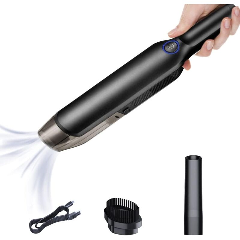 foto del prodotto zvd 5000pa cordless handheld vacuum cleaner, mini portable ultralight vacuum cleaner for home,table,car,office,pet hair,quiet rechargeable battery