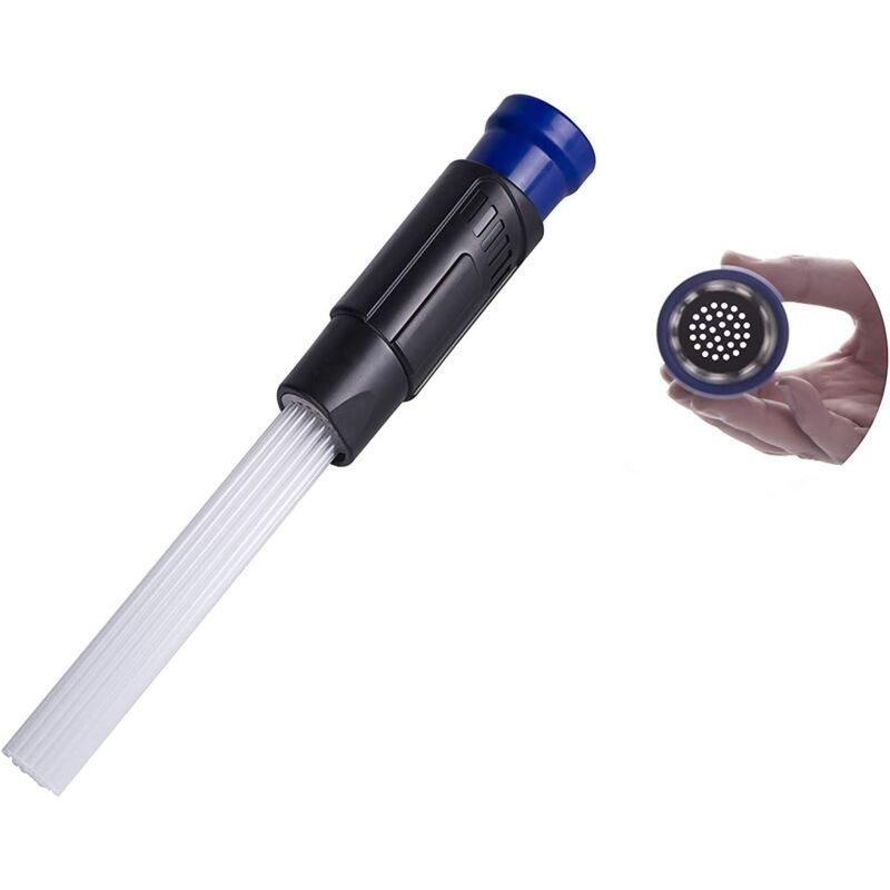 foto del prodotto zvd all purpose vacuum nozzle, vacuum cleaner attachment brush, dust brush vacuum cleaner accessories, universal vacuum cleaner hose for air