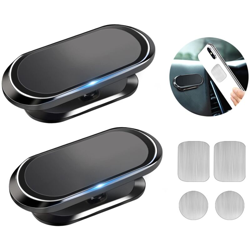 foto del prodotto zvd magnetic car phone holder, magnetic car phone holder, magnetic car phone holder, 360 rotation magnetic car holder, compatible with