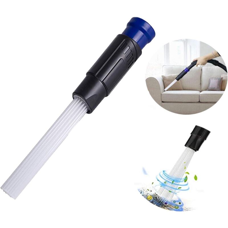 foto del prodotto zvd 1 pcs universal vacuum cleaner nozzle, vacuum cleaner attachment, dust brush vacuum cleaner accessories, universal vacuum cleaner hose for air