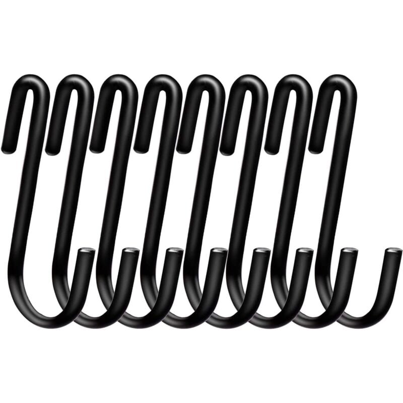 foto del prodotto 20 pack 6cm heavy duty s hooks for kitchen, bathroom, bedroom and office