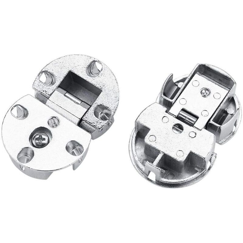 foto del prodotto 2pcs 90 degree zinc alloy door flap hinges kitchen bedroom cupboard cabinet furniture hardware