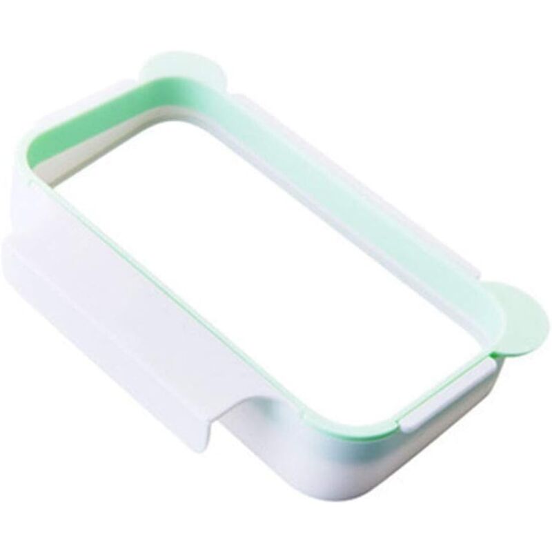 foto del prodotto garbage bag holder kitchen cabinet door plastic bag holder green 