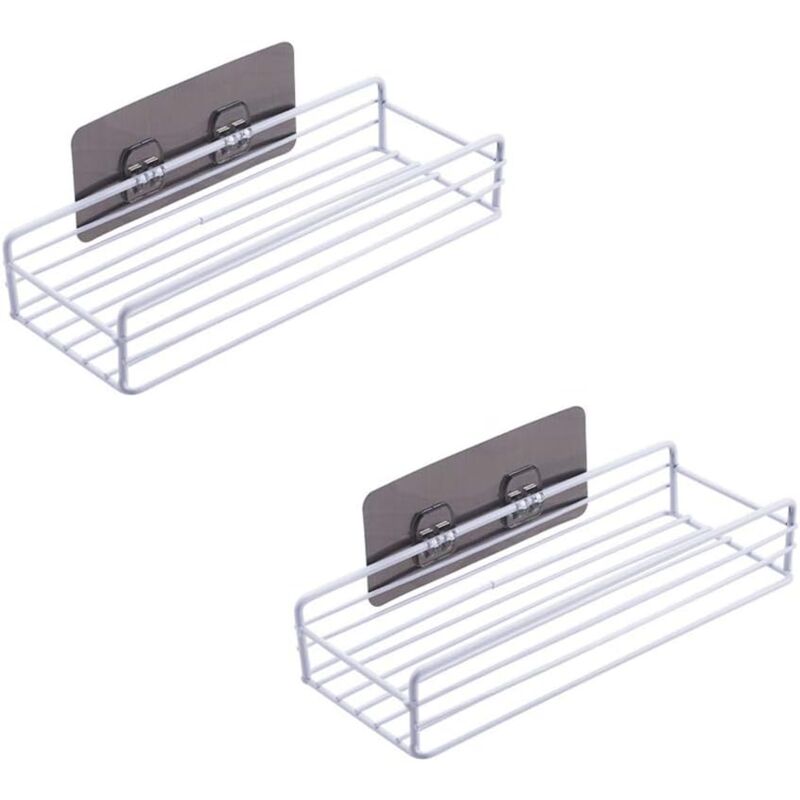 foto del prodotto bathroom shelves wall mounted shower storage rack bathroom wall mounted storage rack white 
