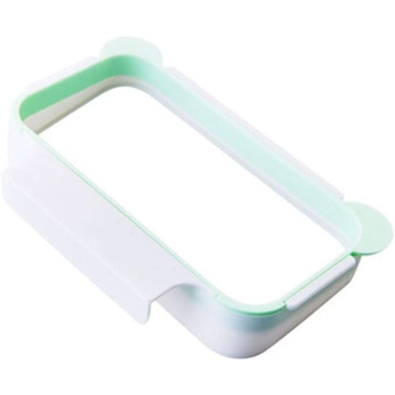 foto del prodotto garbage bag holder kitchen cabinet door plastic bag holder green 