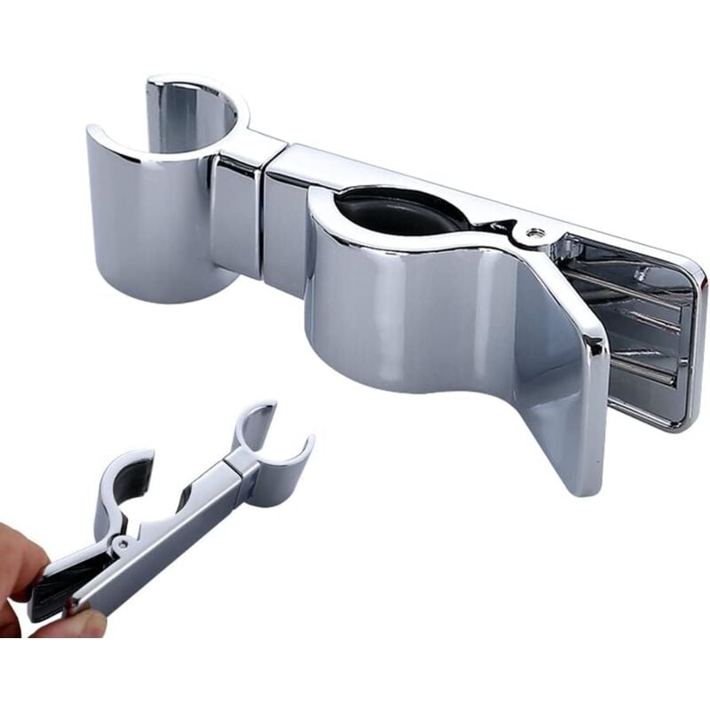 foto del prodotto hand shower holder, shower head holder, replaceable hand shower holder, shower holder, diameter 18 25 mm