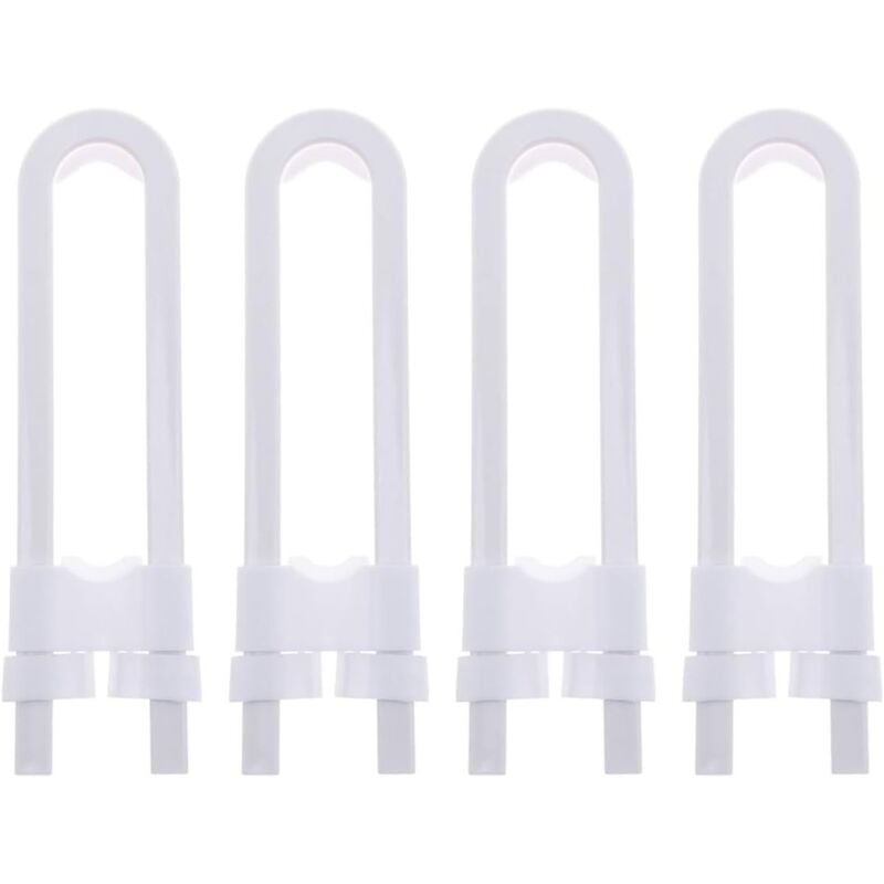 foto del prodotto 4 piece safety gate baby door safety cabinet for baby safe kitchen cupboard u shaped lock