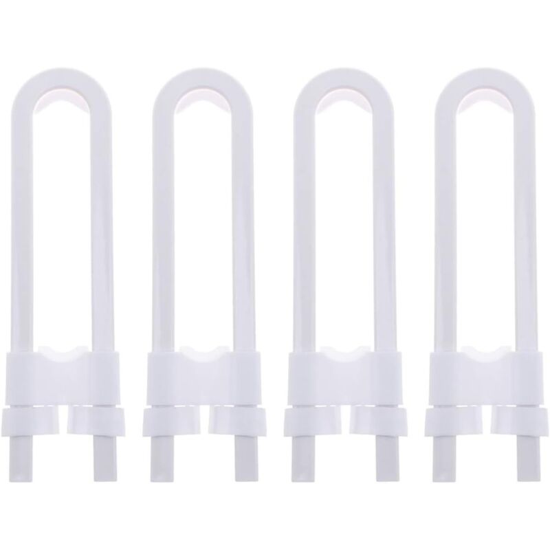 foto del prodotto 4 piece safety gate baby door safety cabinet for baby safe kitchen cupboard u shaped lock