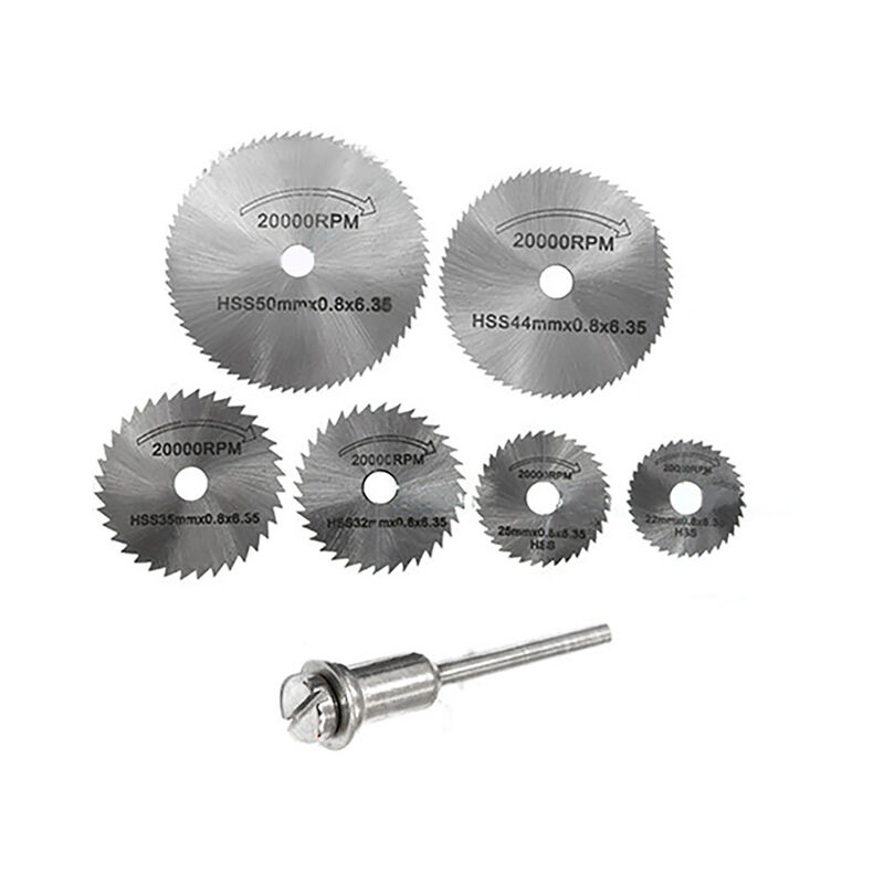 foto del prodotto zvd high speed steel chopping saw blade small wood slicing small saw blade electric grinder accessories mini small saw blade bag silver saw blade