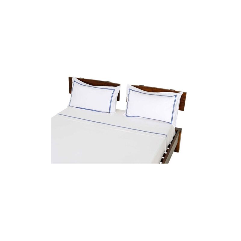 foto del prodotto lenzuola blue marine queen letto 135 210 x 270