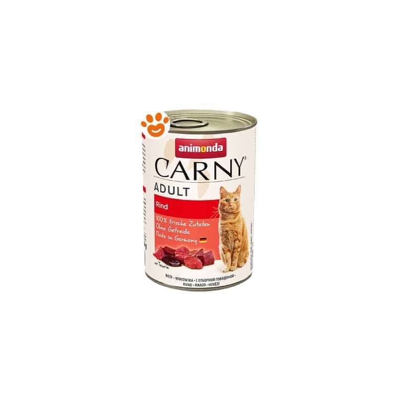 foto del prodotto cat adult manzo puro cat adult manzo puro lattina da 400 gr animonda