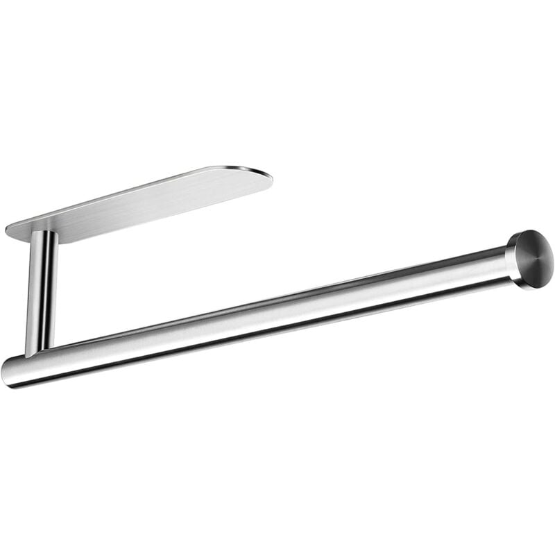 foto del prodotto zvd toilet paper towel holder drilling 3m self adhesive toilet roll holder wall mounted kitchen or bathroom cabinets can be placed horizontally or