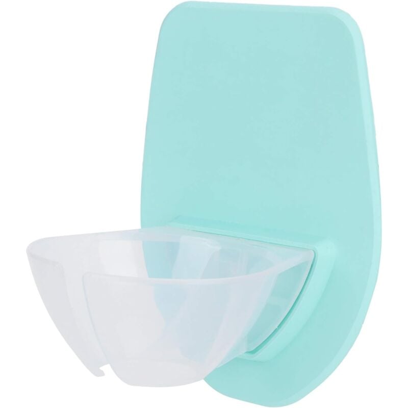 foto del prodotto vertical bottle rack, wall mounted wine glasses, blue wall mounted bathroom tub