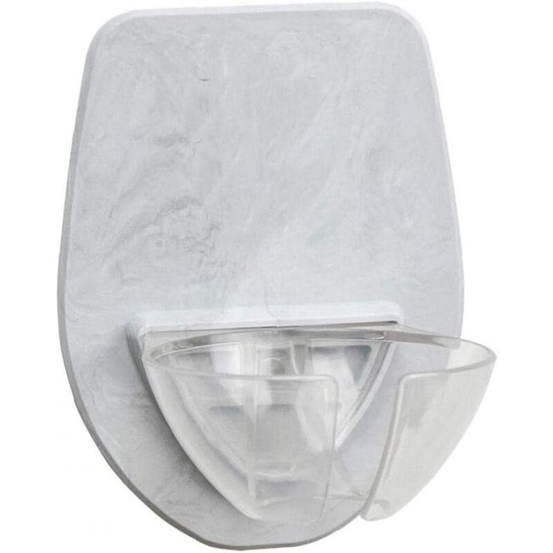 foto del prodotto 1 piece wine glass holder plastic cup holder for bath shower home decor, gray