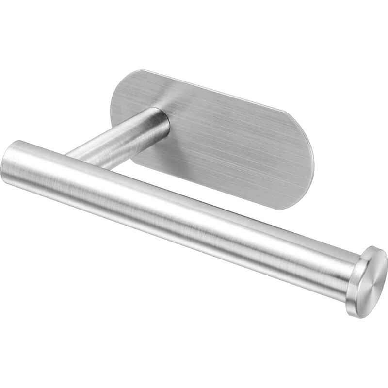 foto del prodotto self adhesive toilet paper holder, stainless steel toilet paper holder, toilet roll holder for bathroom and kitchen