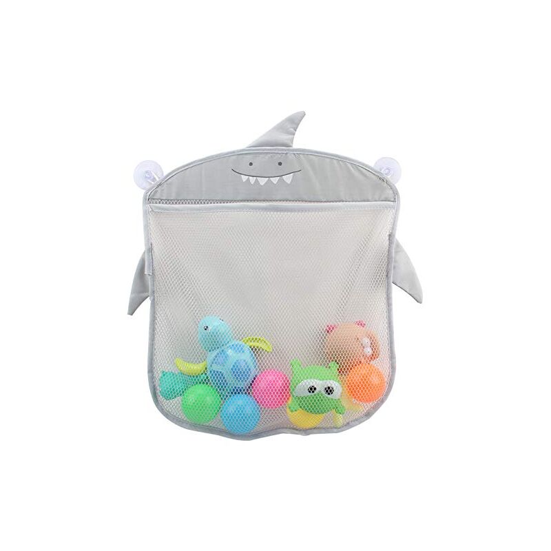 foto del prodotto bath toy storage, baby toy organizer, bathroom, bathtub toy hanging net