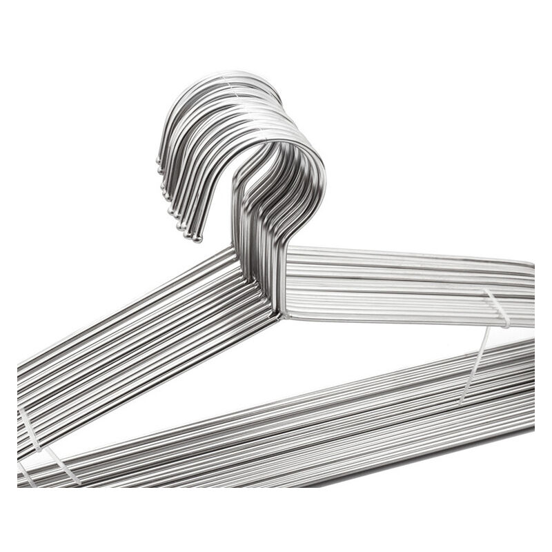foto del prodotto wire hangers 20 pack 17.7 inch solid stainless steel metal hangers