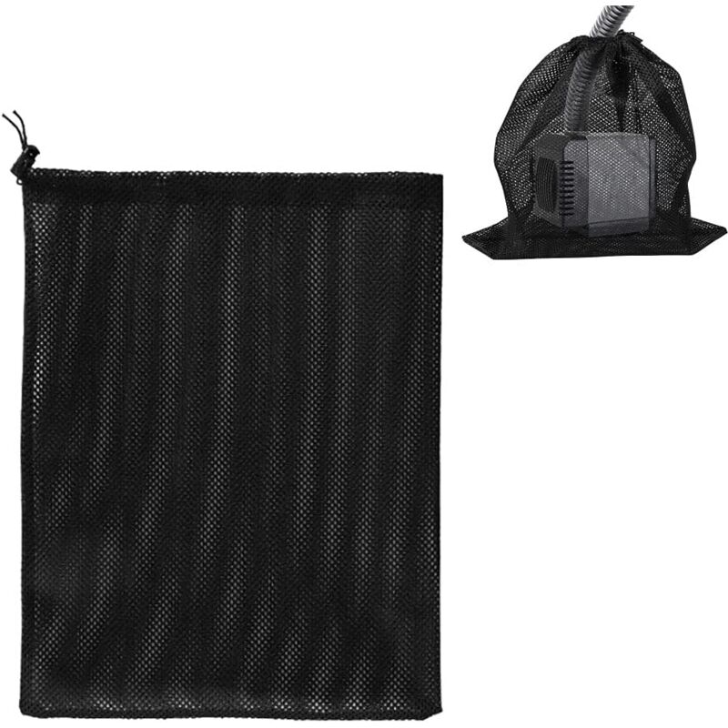 foto del prodotto pump bag, pond pump filter bag, household pump filter accessories 4131cm, black 
