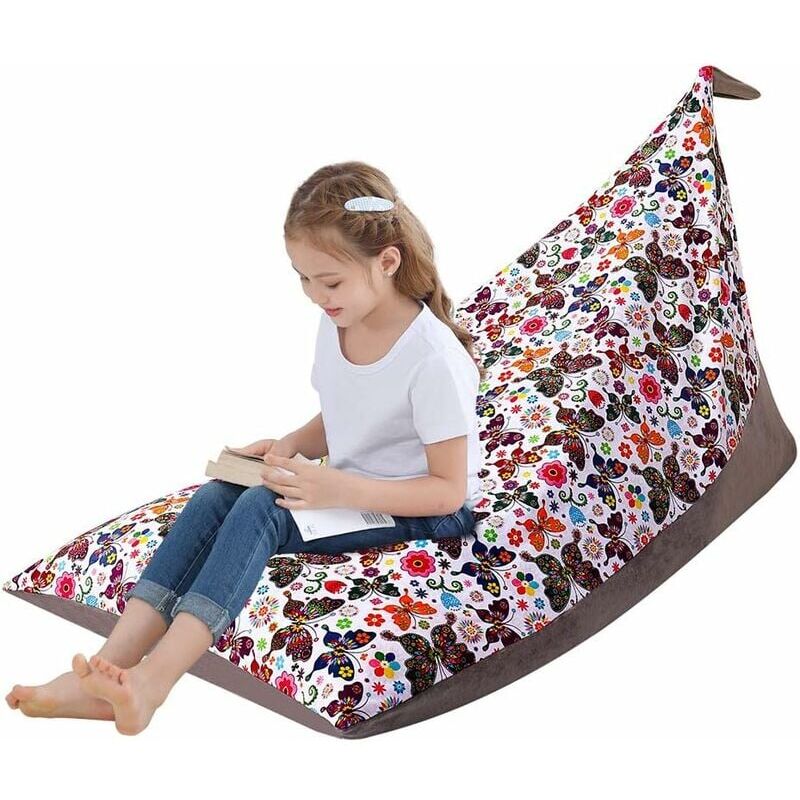 foto del prodotto children s plush bean bag animal shaped beanbag for kids. teens and adults extra large super soft velvet cushion cover