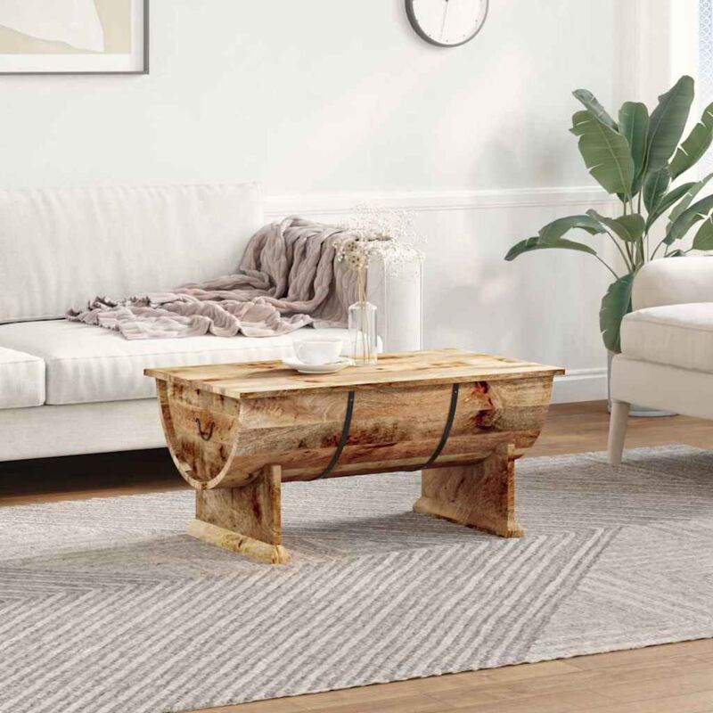foto del prodotto kalisse furniture limited tavolino da salotto in legno massello di
