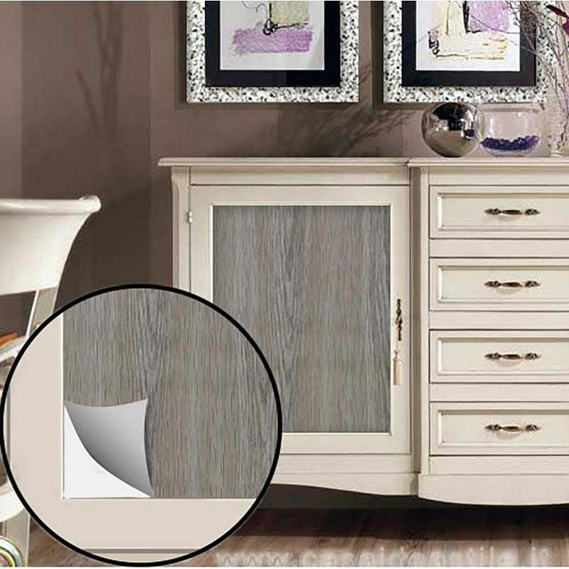 foto del prodotto no brand plastica adesiva, 200xh.45 cm, quercia taupe