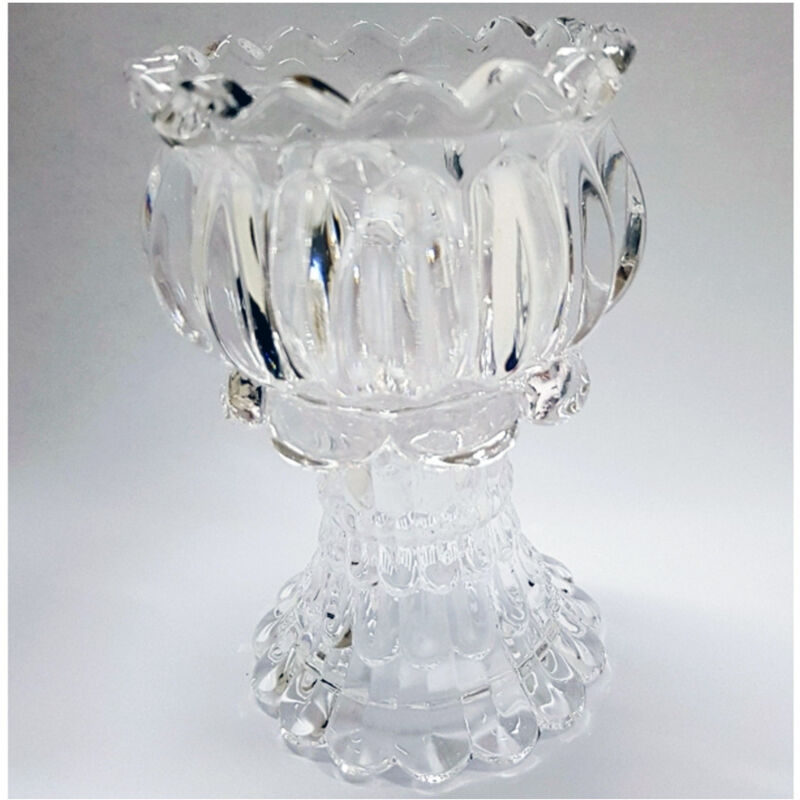 foto del prodotto trade shop traesio portacandela lanterna calice vetro bomboniera matrimonio decorazione tea light 