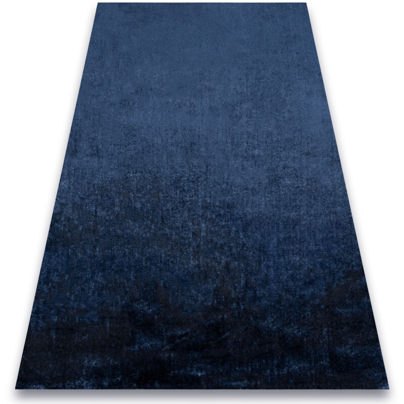 foto del prodotto tappeto bunny blu scuro 10, peluche imitazione pelliccia di coniglio blue 60x100 cm