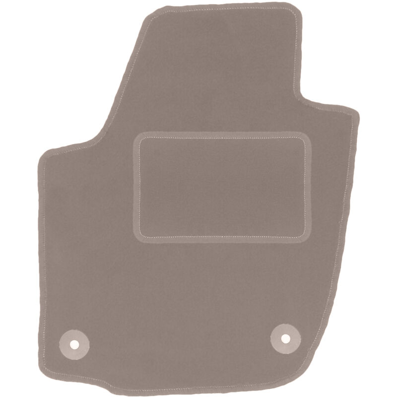 foto del prodotto tappetino beige per conducente per skoda rapid liftback, berlina, spaceback, station wagon 2013 2019 