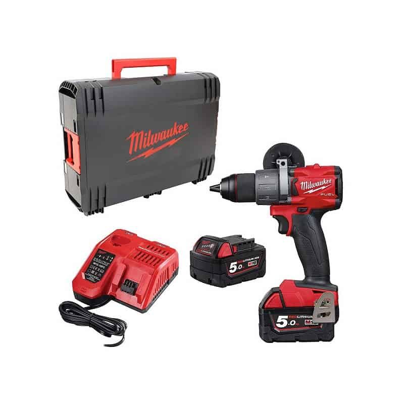 immagine 0 del prodotto milwaukee 4933464264 trapano a batteria m18fpd2 502 x nero argento