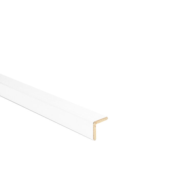 foto del prodotto paraspigolo massello 3.5x3.5x300 bianco