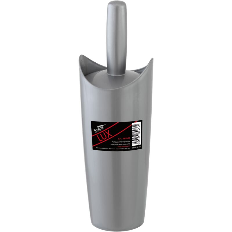 foto del prodotto portascopino lux d.10xh35cm in plastica grigia