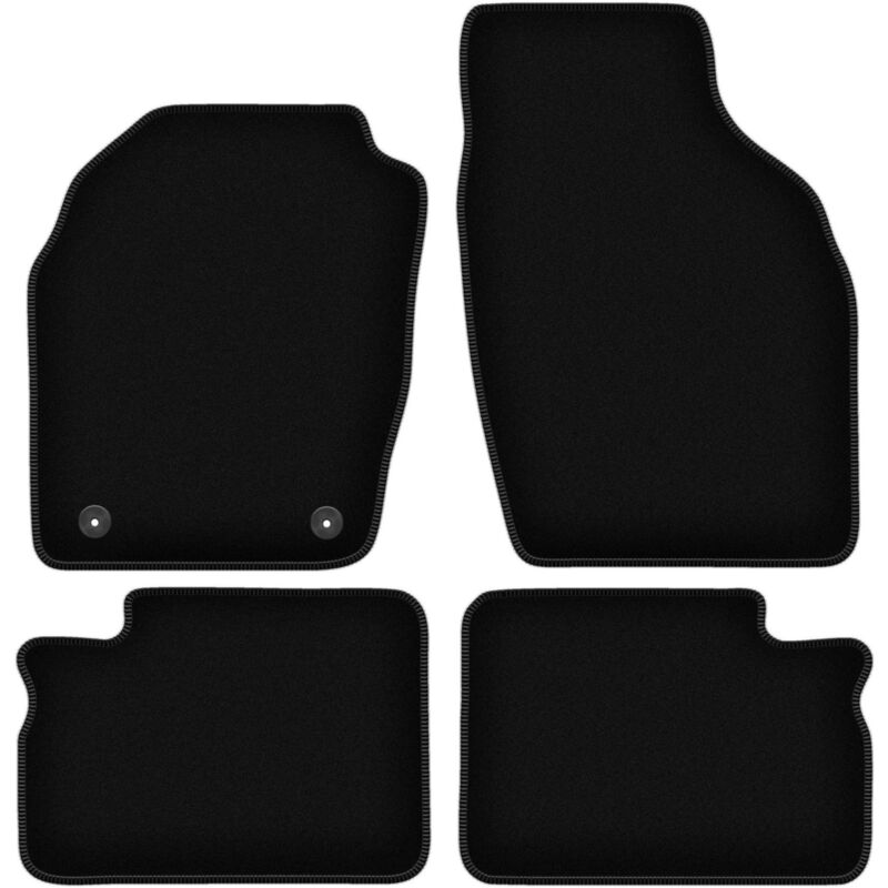 immagine 0 del prodotto tappetini basic in velluto nero per suzuki wagon r hatchback 1998 2010 