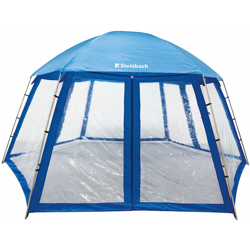 foto del prodotto 36425 tenda copri piscina in materiale impermeabile, con finestra, 600 x 520 x 280 cm steinbach